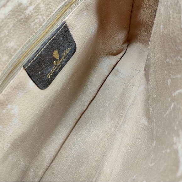 Gucci Vintage Hand Bag Sherry Line Brown PVC 1290239 - Picture 7 of 9